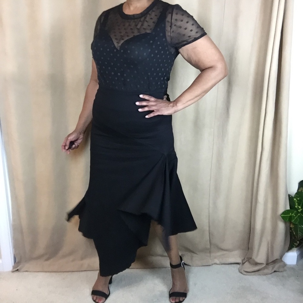 A2Y Women's Slim Fit Jean Pencil Skirt, Size 3XL